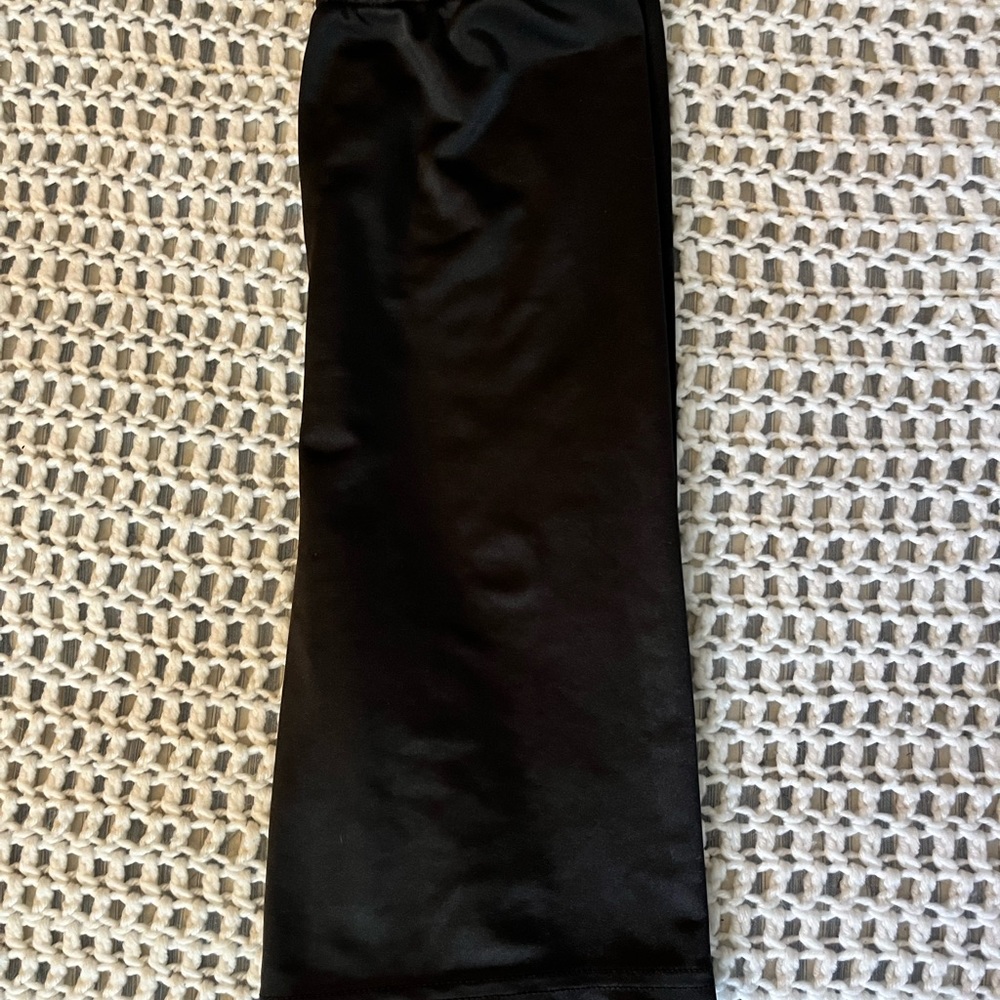 Satin high waisted biker shorts size S